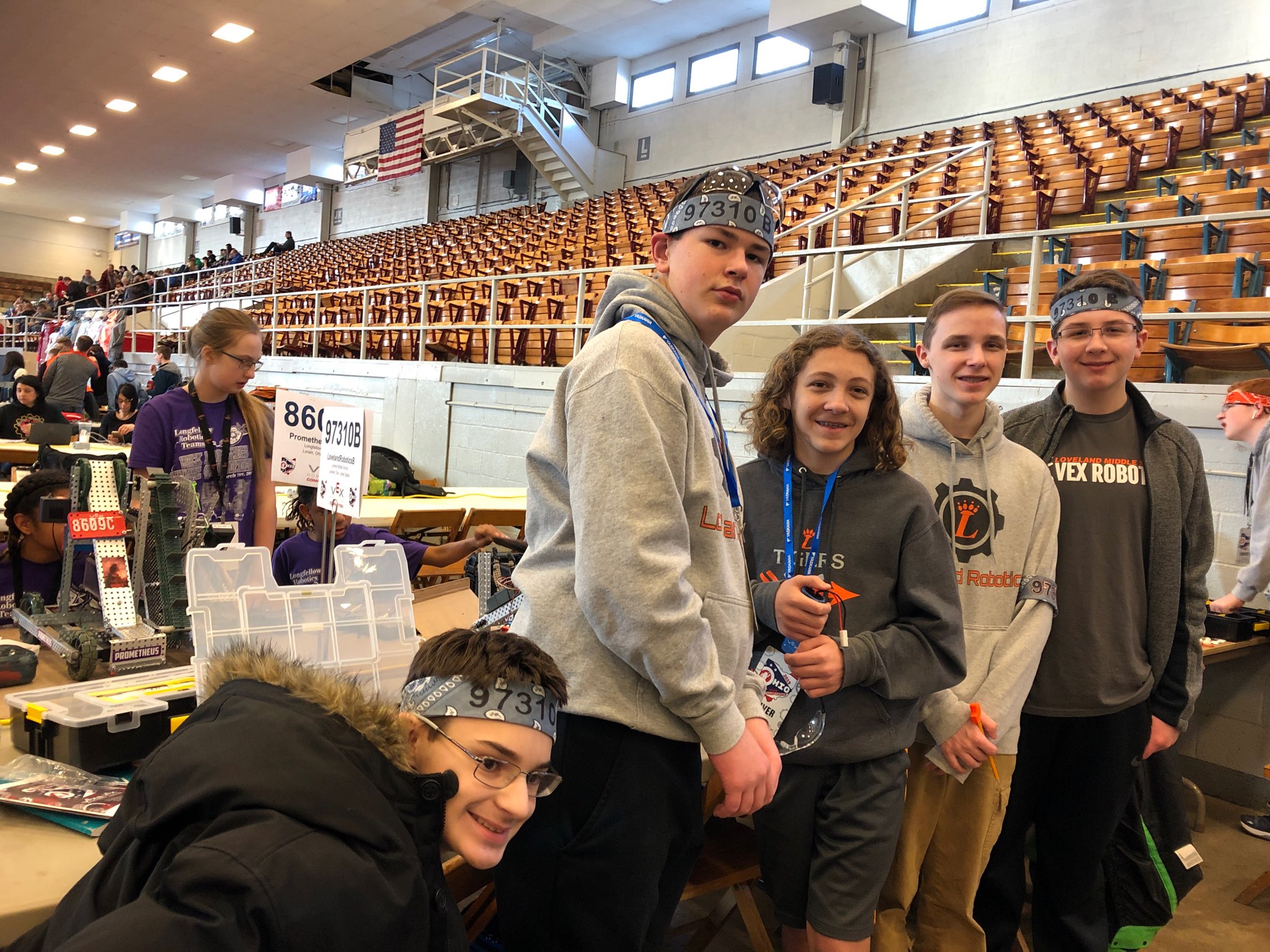 Loveland VEX Teams Compete at Ohio State Championship Loveland